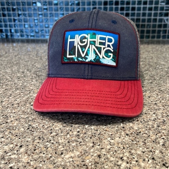 Prana Higher Living Adjustable Adult Trucker Hat - Picture 1 of 7